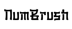 NumBrush - logo